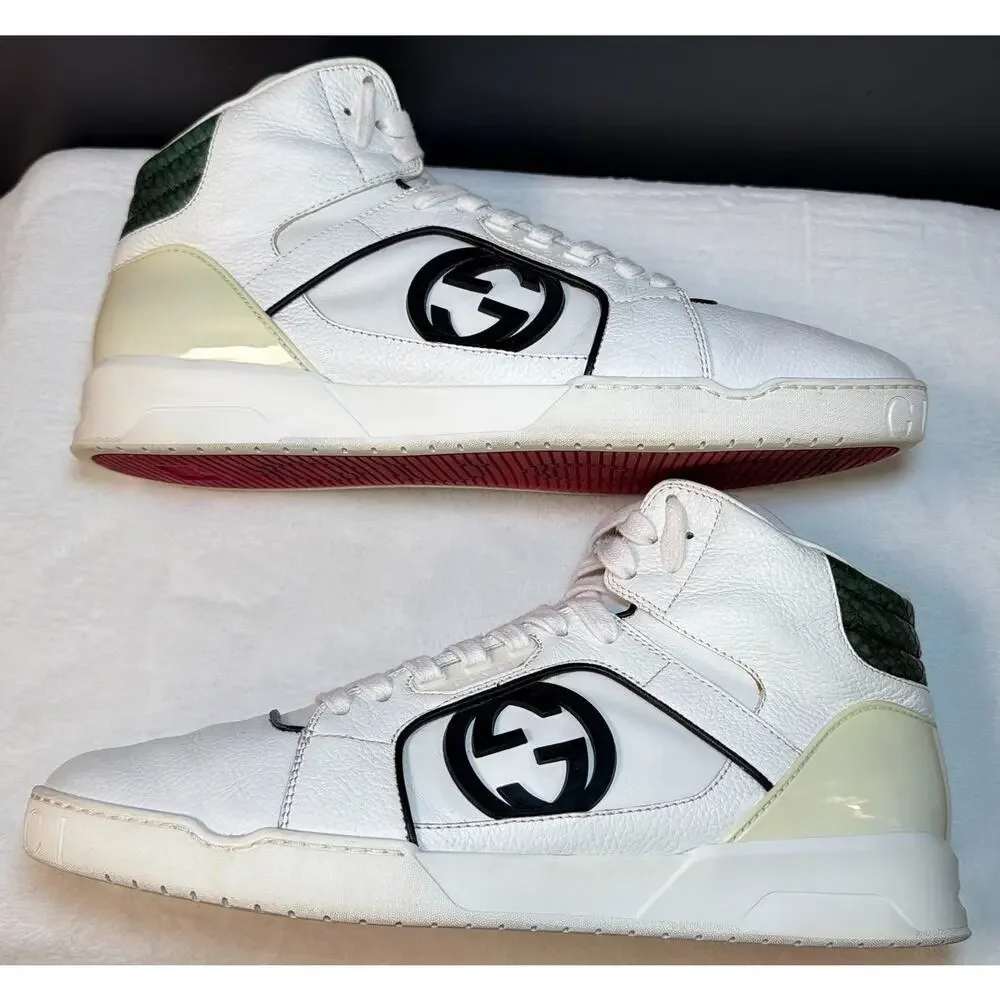 Gucci Coda High-Top 295322 - Leather Interlocking G | 8G